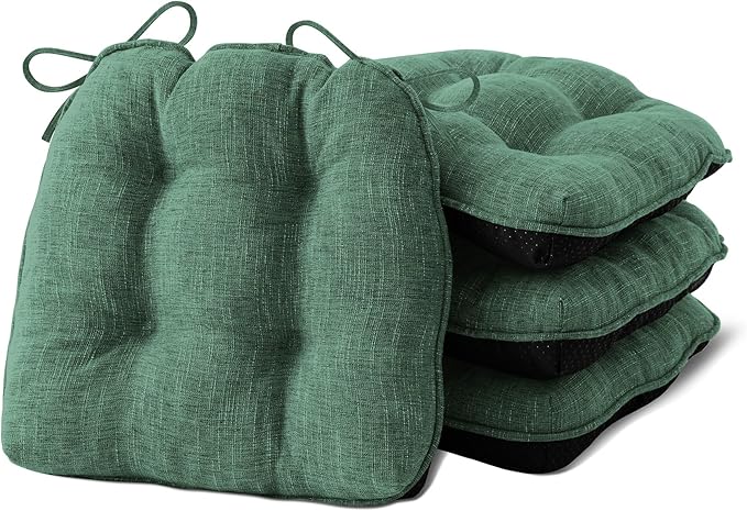 Chair Cushions for Dining Chairs Set of 4, Kitchen Chair Cushions, Chair Pads by IPYNBAP