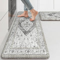 KIMODE Kitchen Rugs and Mats 2PCS Cushioned Anti Fatigue Kitchen Mat Non-Skid by KIMODE