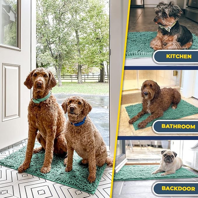 Muddy Mat® Shown on TV–Super Absorbent Microfiber Dog Door Mat - Image 7