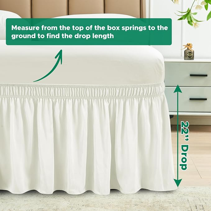 Biscaynebay Wrap Around Bed Skirts - Image 3