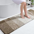 OLANLY Bathroom Runner Rugs 59x20, Extra Soft Absorbent Microfiber Bath Rugs by OLANLY