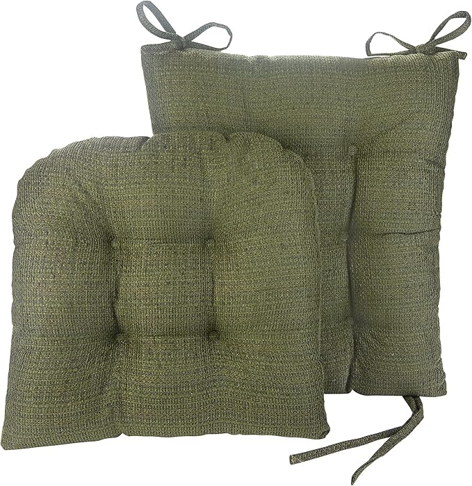 Klear Vu Omega Non-Slip Rocking Chair Cushion Set, Assembled in USA, Thick - Image 2