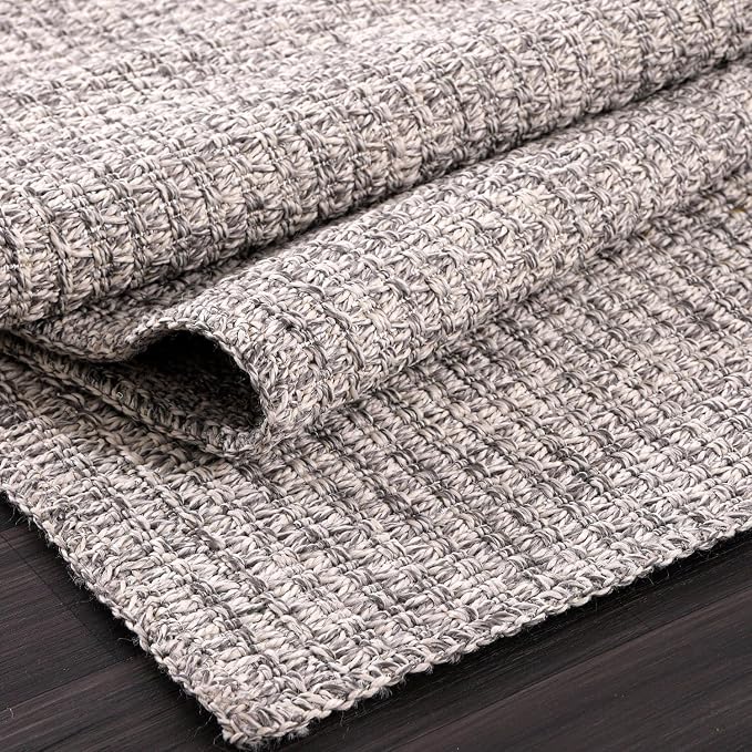 Easy Jute Runner Rug 2x7 Indoor Outdoor Natural Rugs Solid Fiber Rug Woven Area - Image 6