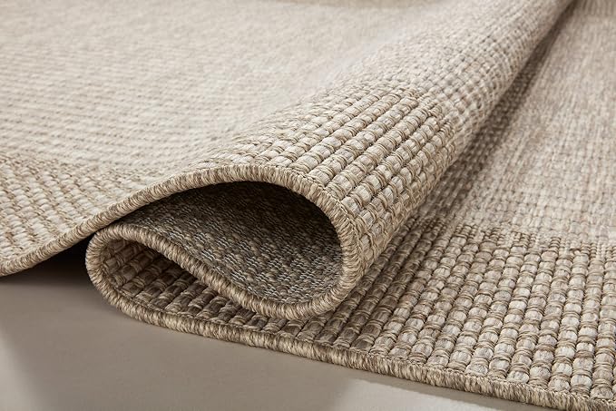 Loloi Dawn Collection Indoor/Outdoor DAW-06 Russet 3'-9" x 5'-9" Accent Rug - Image 5