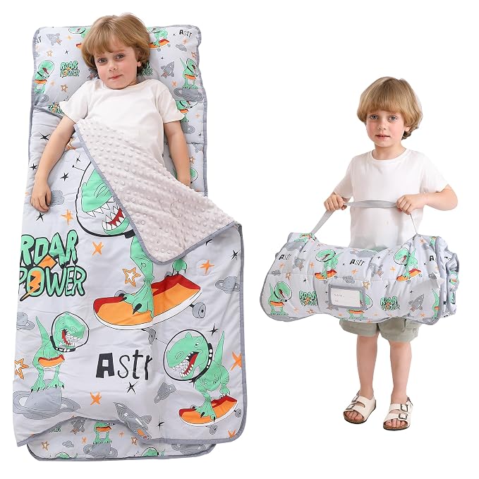 Viviland Toddler Kid Nap Mat for Preschool, Daycare Sleeping Bag by VIVILAND