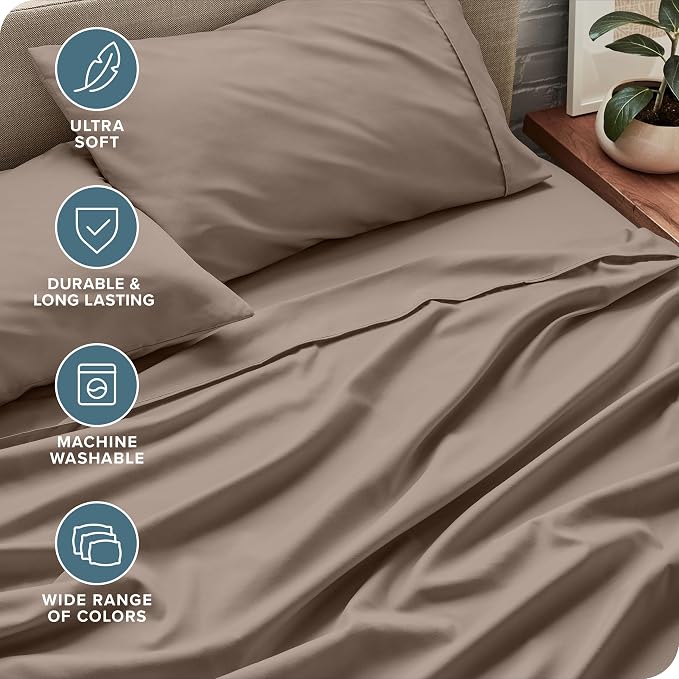 Bare Home Queen Sheet Set - Image 4