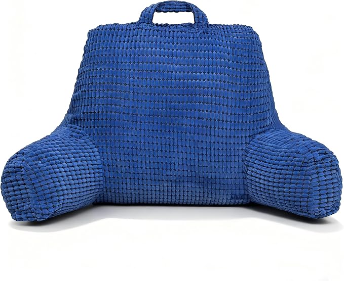 NOONTIDE Reading Pillow with Top Handle, Uniquely Designed Soft Fabric by NOONTIDE