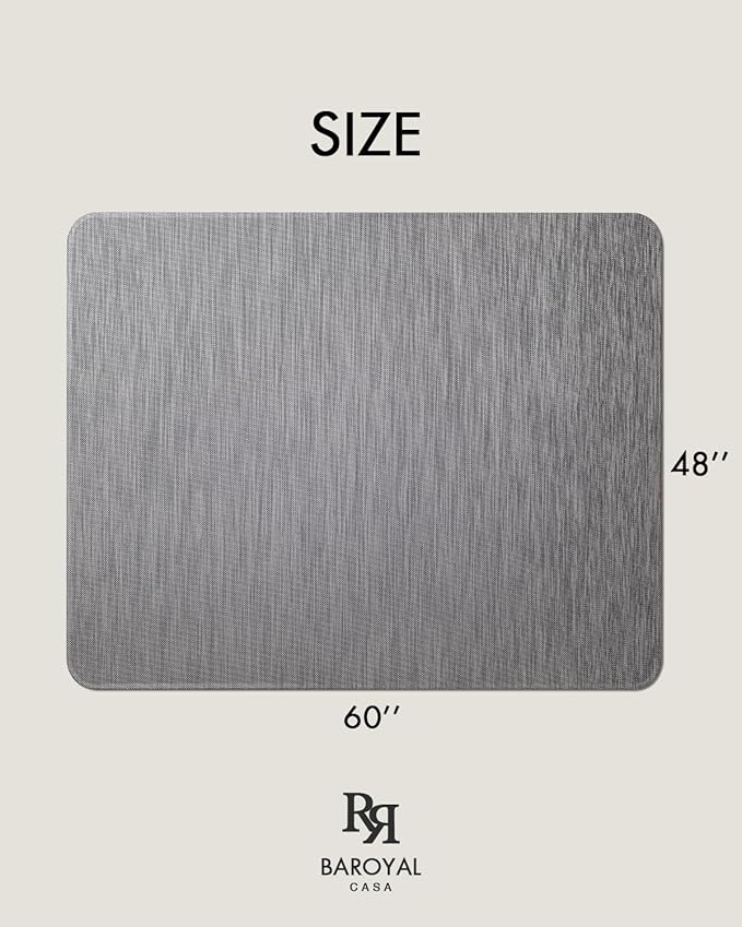 Office Chair Mat for Hardwood Floor Under Desk Computer Rolling Chair Mat for - Image 6