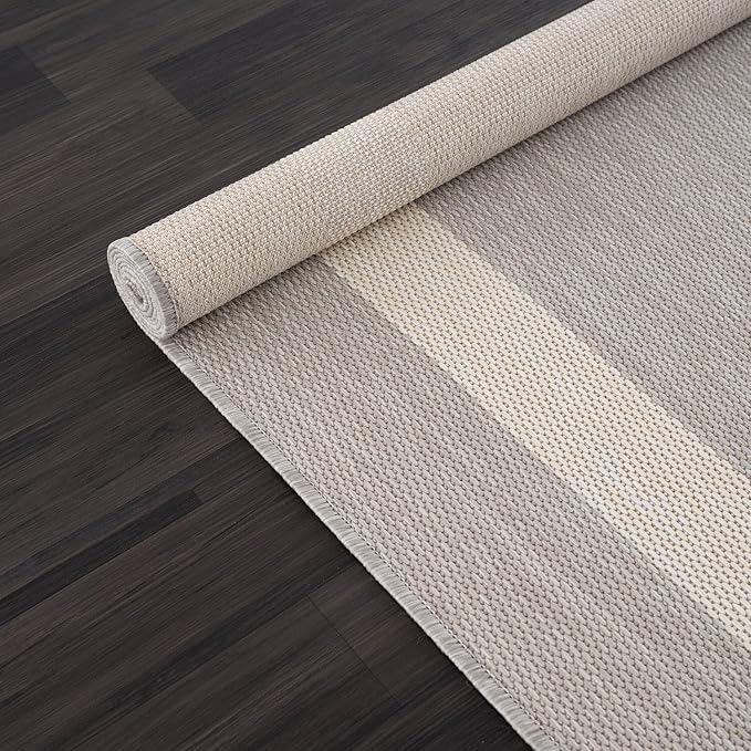 CAMILSON Outdoor Rug 6x9, Modern Outside Rugs - Image 8