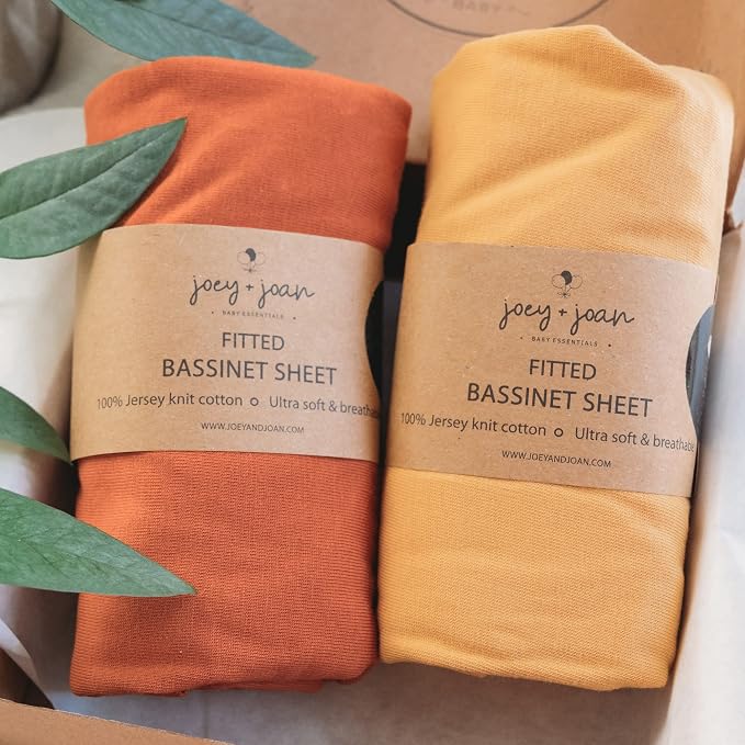Joey + Joan Bassinet Sheets by JoeyJoan