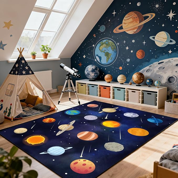 Kids Play Rugs 8'x10' Kids Rugs - Image 2