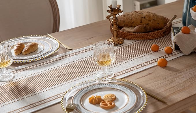 Caflife Boho Table Runner Brown - Image 6