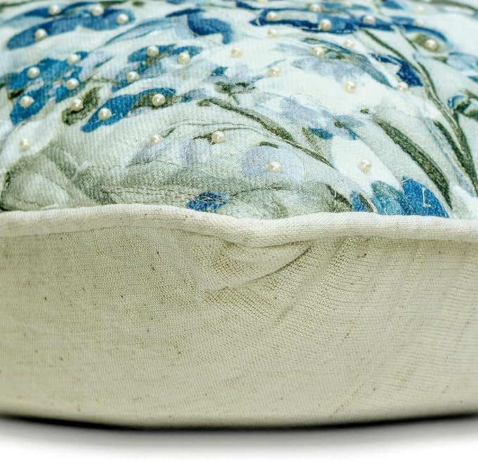 The HomeCentric King/Queen/Twin Blue Decorative Bed Runner Queen 74"x18" Bed - Image 7