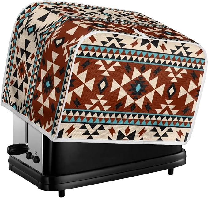 ZFRXIGN Southwestern Toaster Cover 2 Slice Small Appliance Covers Organizer - Image 5