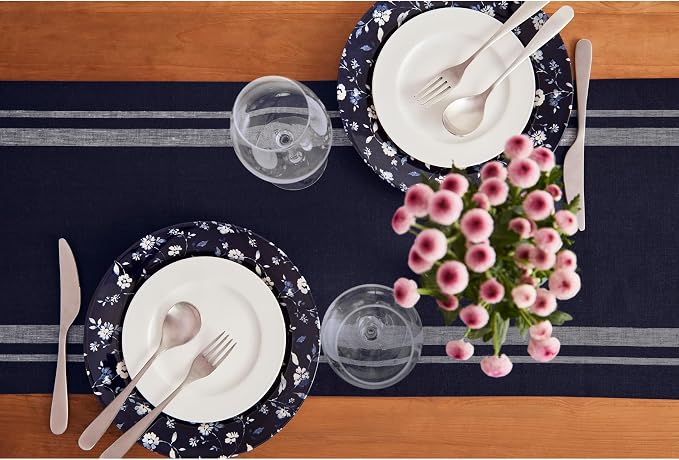 Solino Home Linen Table Runner 72 Inches Long - Image 3