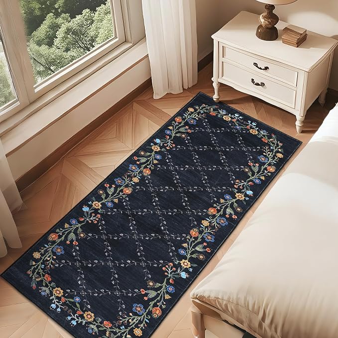 GarveeHome 2x6 Washable Floral Runner Rugs - Image 4