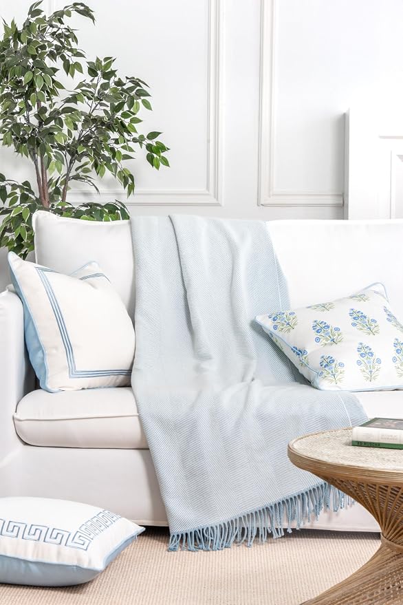 Hofdeco Premium Coastal Decorative Throw Blanket - Image 3