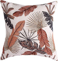 Yeiotsy Decorative Cushion Cover, Tropical Leaf Throw Pillow Cover Jacquard by Yeiotsy
