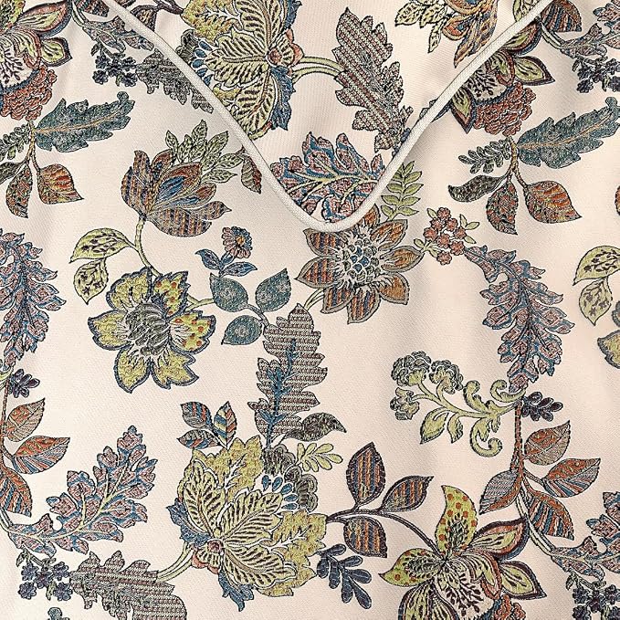The HomeCentric King Queen Twin Multi Color & Ivory Handmade CA King 86"x18" - Image 3