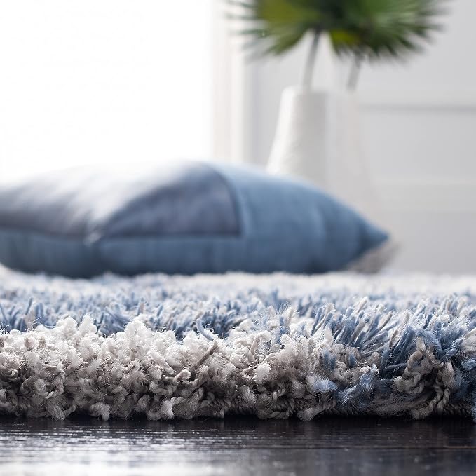 SAFAVIEH Horizon Shag Collection Runner Rug - Image 4