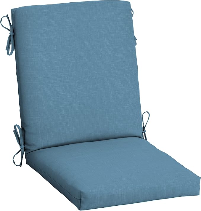 Arden Outdoor Dining Chair Cushion, 2 Pack, 20 x 20, Rain-Proof, Fade Resistant by ARDEN