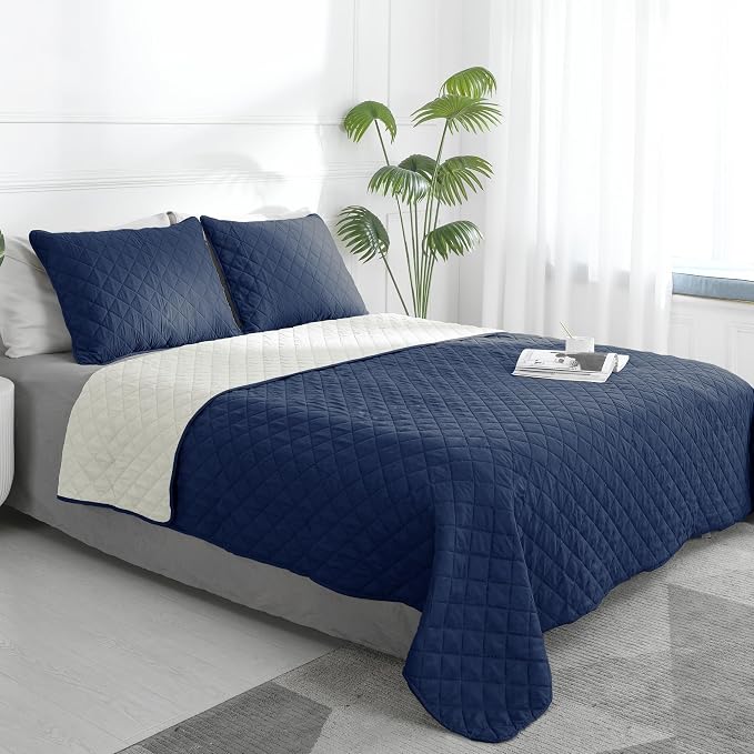 Easy-Going King Size Reversible Quilt Set by Easy-Going