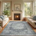 jinchan Washable Area Rug 6x9 for Living Room by JINCHAN