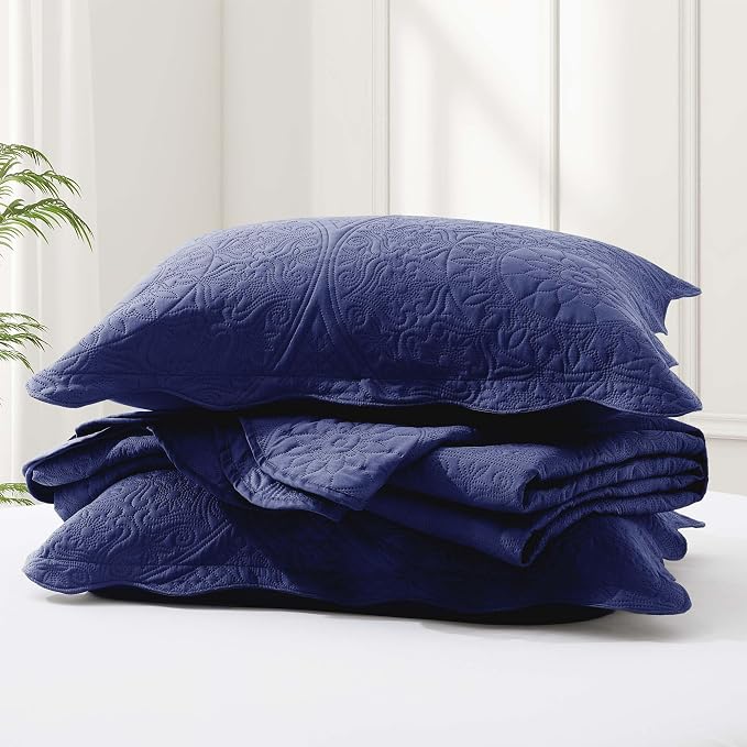 IR Imperial Rooms 8 Pack Quilt King Size Bedding - Image 5