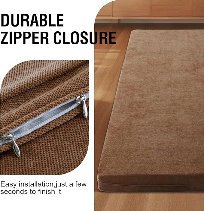H.VERSAILTEX Full Size Armless Futon Mattress Covers - Image 4