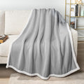 PAVILIA Sherpa Fleece Throw Blanket by PAVILIA