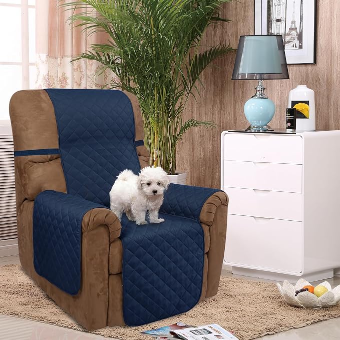 U-NICE HOME Recliner Chair Covers Reversible Chair Cover Pet Covers - Image 2