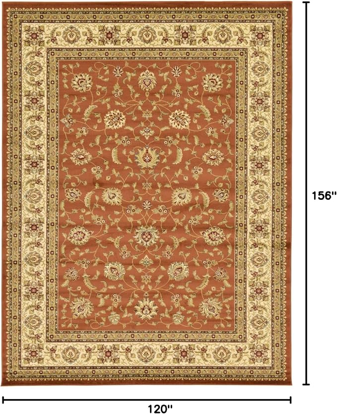 Unique Loom Voyage Collection Traditional Oriental Classic Intricate Design - Image 2