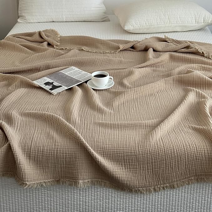 MorroMorn 100% Cotton Muslin Blanket - Image 7