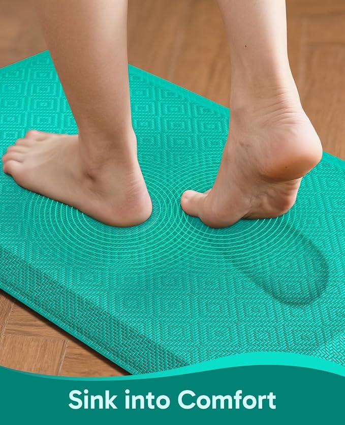Ophanie Kitchen Mats for Floor, 3/4 Inch Thick Kitchen Rugs, Waterproof - Image 2