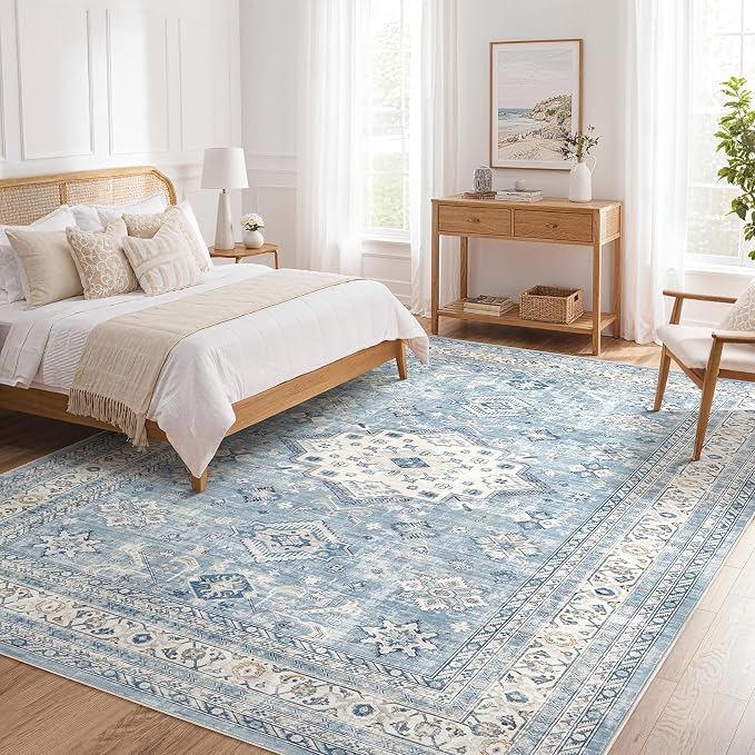 Vintage Living Room Area Rug 8x10 - Image 9