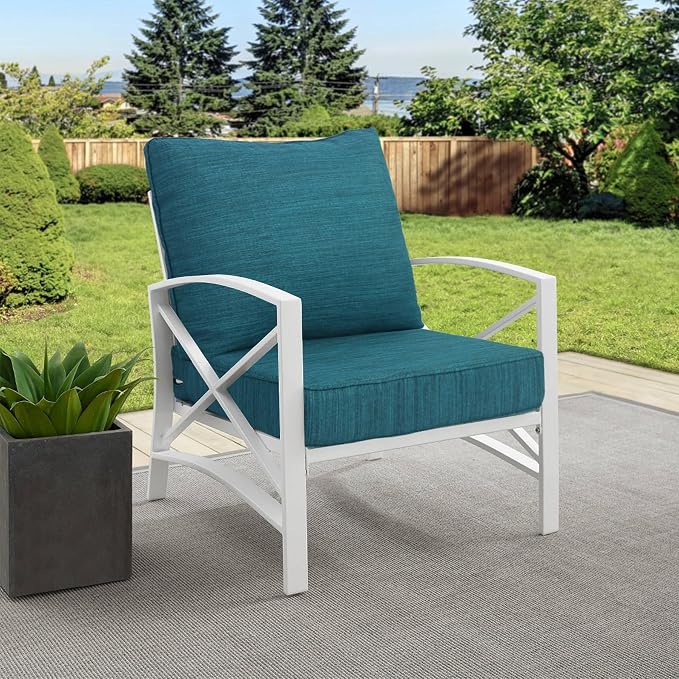 Goodgoods 24x28 inch Outdoor/Indoor Deep Seat Cushions Set of 2 Deep Seat - Image 3