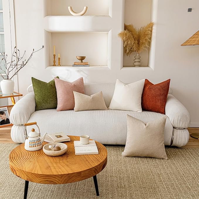 a moment Pack of 2 Decorative Chenille Throw Pillow Covers - Image 8