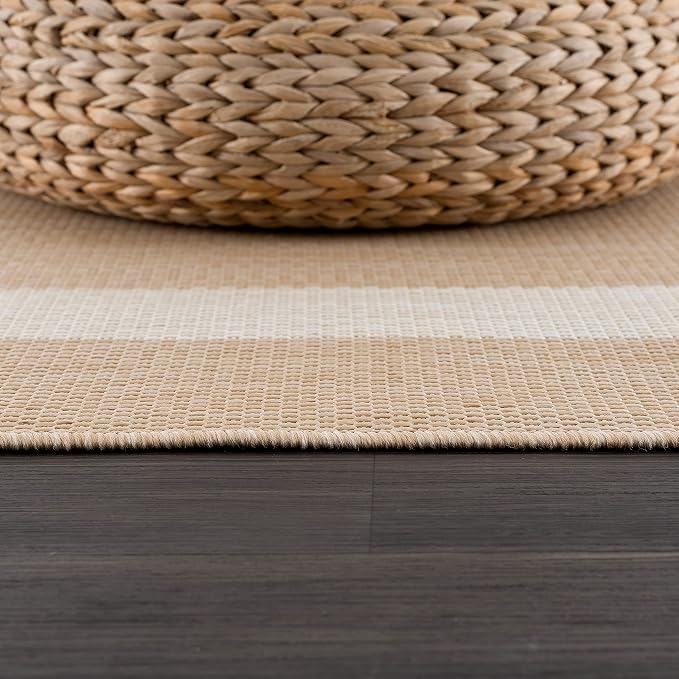 CAMILSON Outdoor Rug 9x12, Large Modern Outside Rugs - Image 5