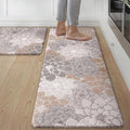 GENIMO Kitchen Mats for Floor, Kitchen Rugs Non Slip Washable Sets of 2 by GENIMO