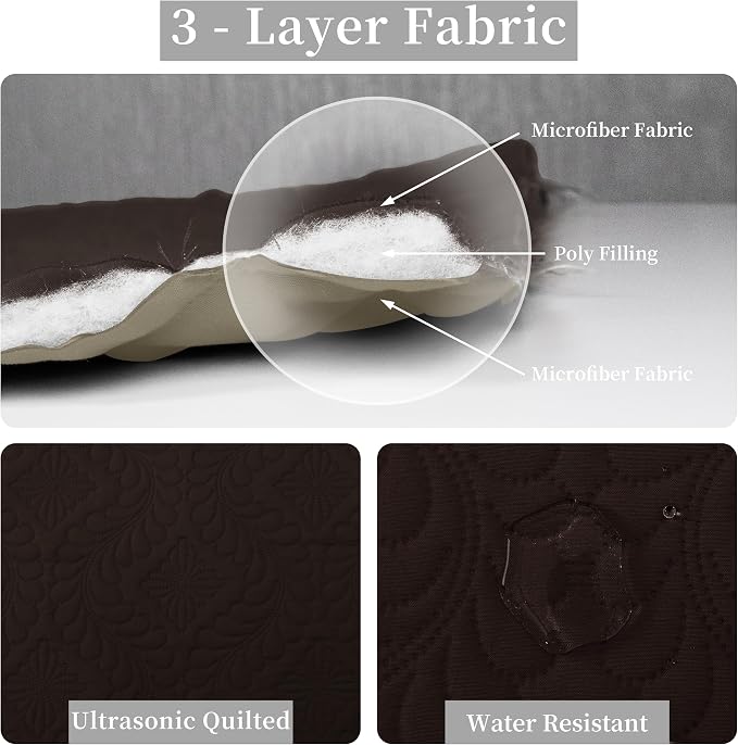 Easy-Going Full/Queen Size Reversible Quilt Set - Image 5