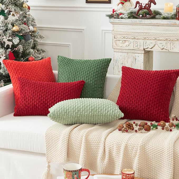 Kevin Textile 12x20 Inch Pillow Cover 1 Pack Boho Christmas Decorative Soft - Image 7