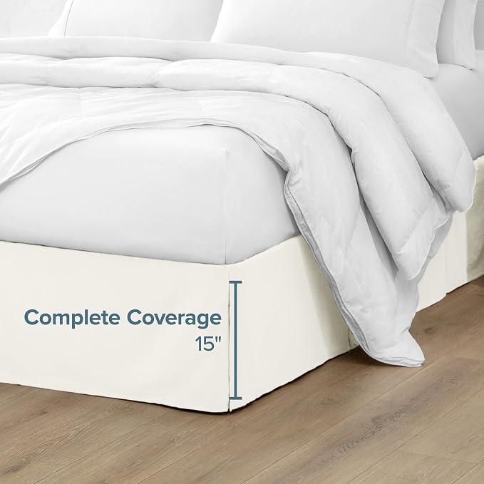 Bare Home Full Bed Skirt - Image 4