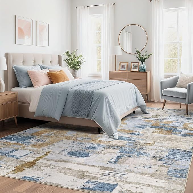 Abstract Living Room Rug 10x12 - Image 3