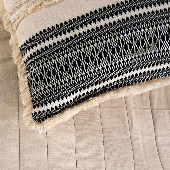 The HomeCentric Beige Bed Runner Without Pillow Cover, CA King Size 86"x18" - Image 3