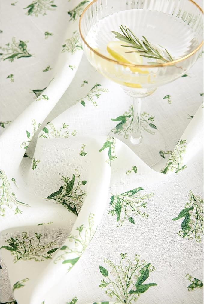 Solino Home Lily Floral Print Table Runner 90 Inches Long - Image 8