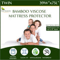 Four Seasons Essentials Twin Size Waterproof Mattress Protector by FourSeasonsEssentials