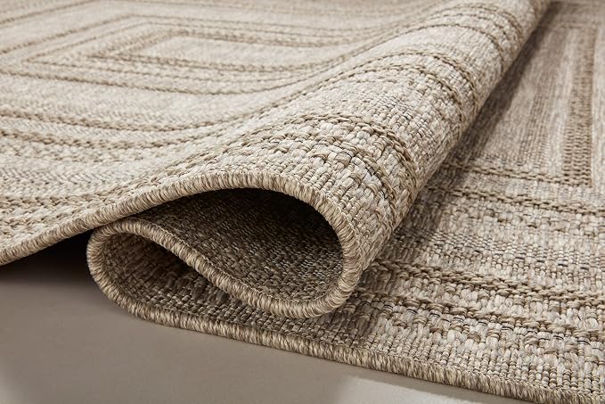 Loloi Dawn Collection Indoor/Outdoor DAW-01 Natural 2'-3" x 3'-9" Accent Rug - Image 5