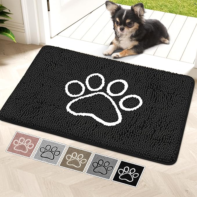 Bcoimo Super Absorbent Dog Door Mat, Pet Rugs by Bcoimo