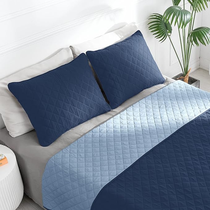 Easy-Going King Size Reversible Quilt Set - Image 2