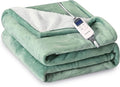 Heat Blanket 72”x84” Full Size, Soft Flannel & Sherpa Reversible Electric by Unknown